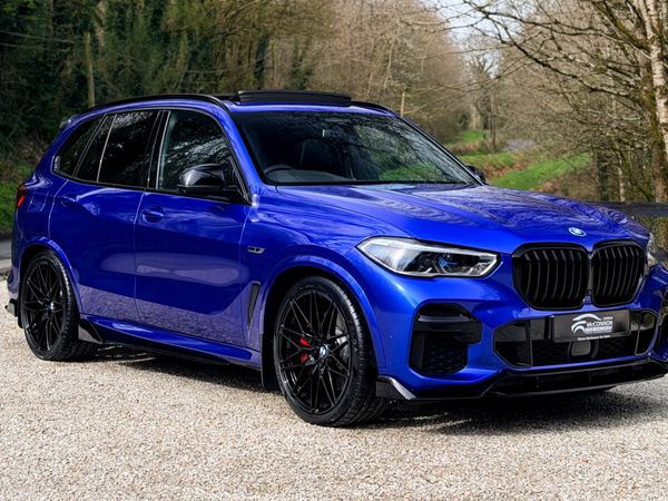 BMW X5 SUV, Petrol Plug-in Hybrid, 2022, Blue