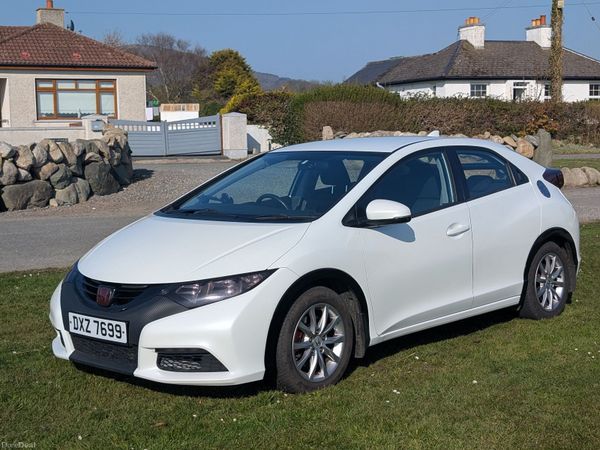 Honda Civic Hatchback, Diesel, 2013, White