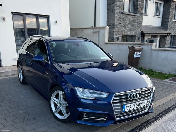Audi A4 Estate, Petrol, 2017, Blue