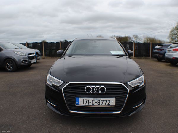 Audi A3 Hatchback, Diesel, 2017, Black