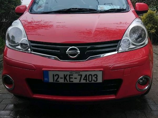 Nissan Note MPV, Petrol, 2012, Red
