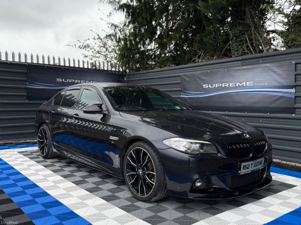 BMW 5-Series Saloon, Diesel, 2015, Black