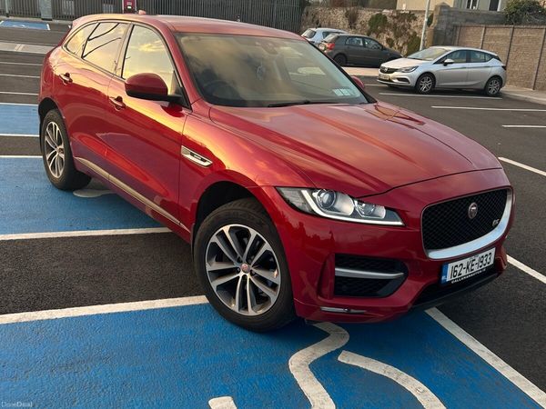 Jaguar F-Pace SUV, Diesel, 2016, Red