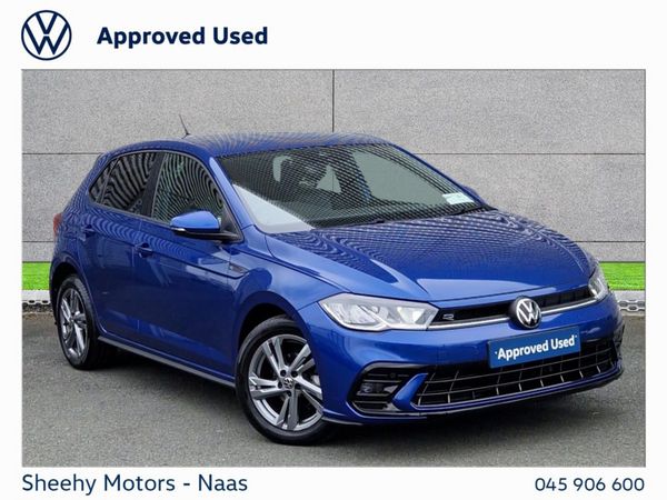Volkswagen Polo Hatchback, Petrol, 2023, Blue