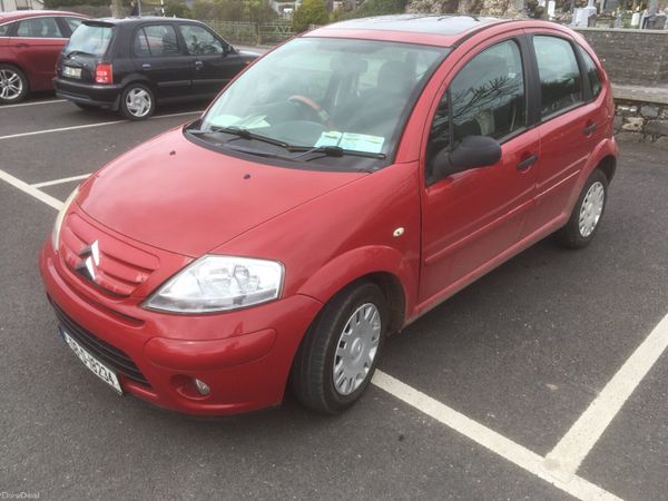 Citroen C3 Hatchback, Petrol, 2008, Red