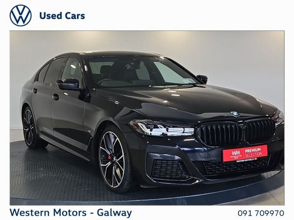 BMW 5-Series Saloon, Diesel, 2023, Black