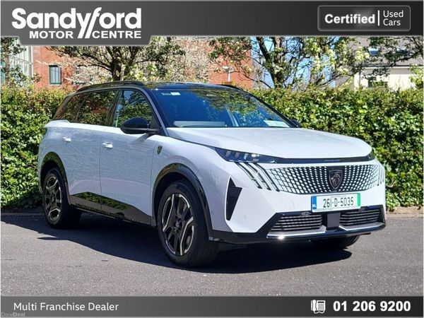Peugeot 5008 SUV, Electric, 2026, White