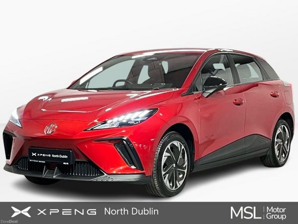 MG MG4 Hatchback, Electric, 2024, Red
