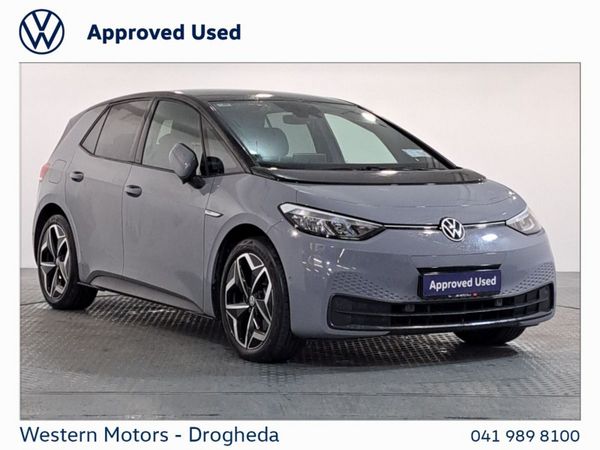 Volkswagen ID.3 Hatchback, Electric, 2023, Grey