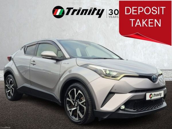 Toyota C-HR SUV, Petrol Hybrid, 2018, Silver