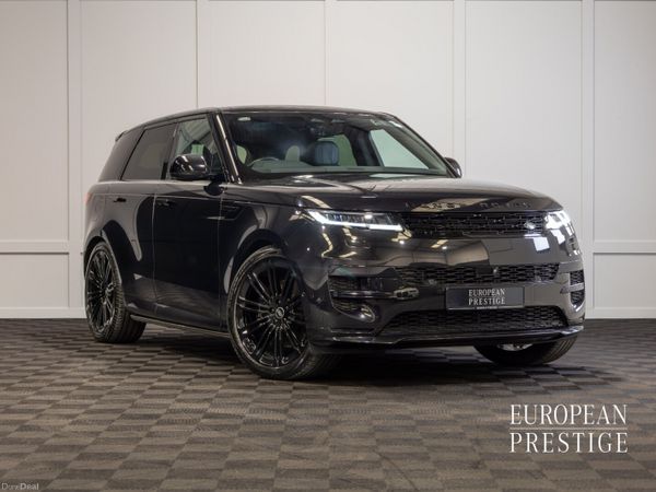 Land Rover Range Rover Sport SUV, Petrol Plug-in Hybrid, 2023, Black