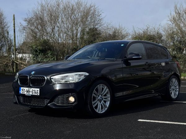 BMW 1-Series Hatchback, Petrol, 2015, Black