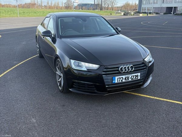 Audi A4 Saloon, Diesel, 2017, Black