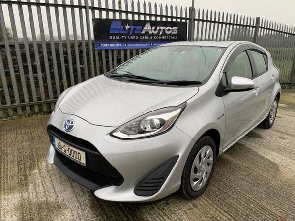 Toyota Aqua Hatchback, Petrol, 2019, Silver