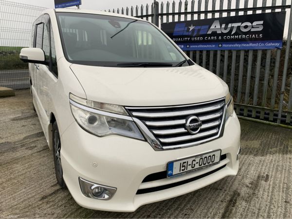 Nissan Serena MPV, Petrol, 2015, White