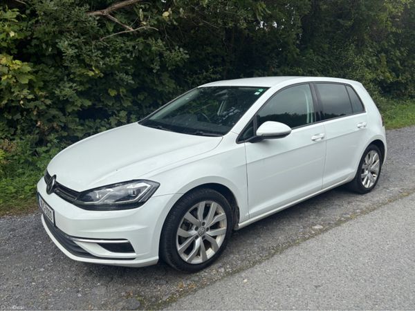 Volkswagen Golf Hatchback, Petrol, 2018, White