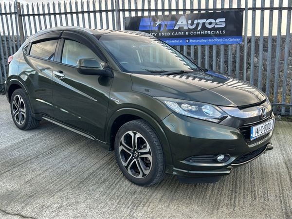 Honda Vezel Hatchback, Petrol Hybrid, 2014, Green