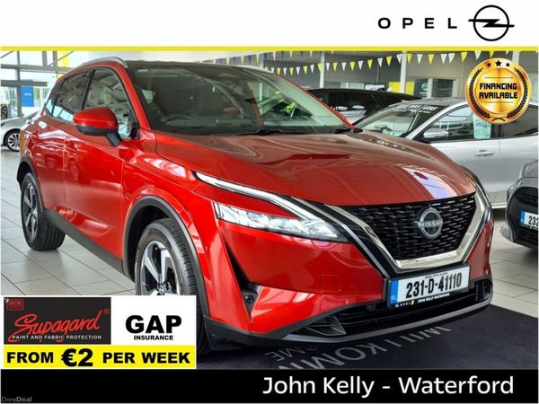 Nissan Qashqai MPV, Petrol, 2023, Red