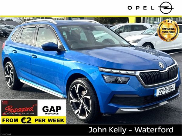 Skoda Kamiq Hatchback, Petrol, 2022, Blue