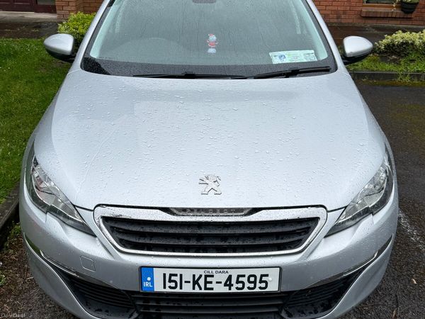 Peugeot 308 Estate, Petrol, 2015, Silver