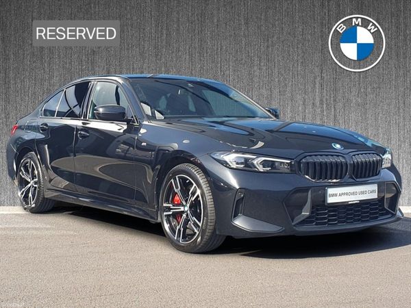 BMW 3-Series Saloon, Petrol Plug-in Hybrid, 2025, Black