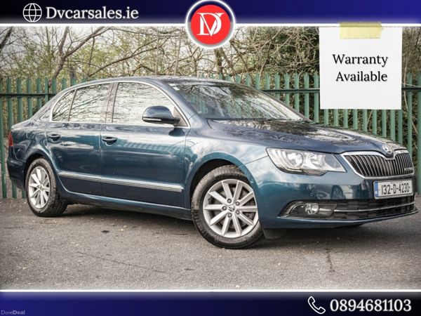Skoda Superb Saloon, Diesel, 2013, Blue