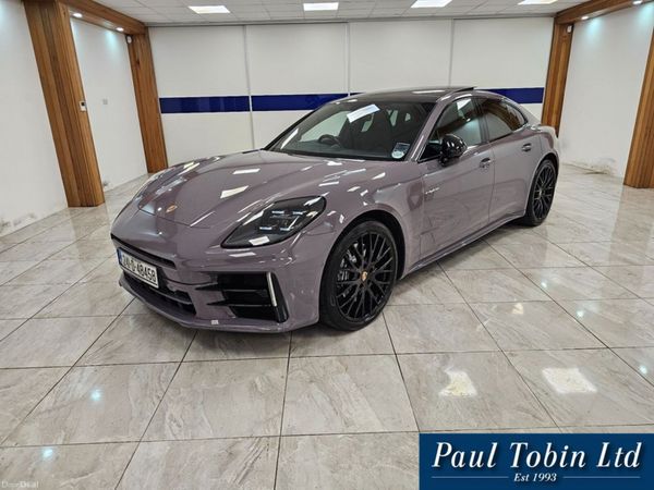 Porsche Panamera Saloon, Petrol Plug-in Hybrid, 2024, Grey