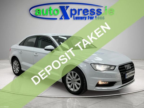 Audi A3 Saloon, Petrol, 2015, White