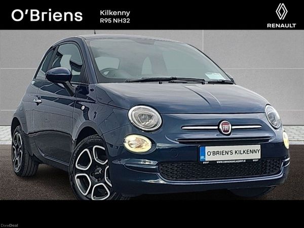 Fiat 500 Hatchback, Petrol, 2023, Blue