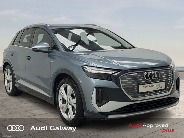 Audi Q4 e-tron SUV, Electric, 2023, Blue