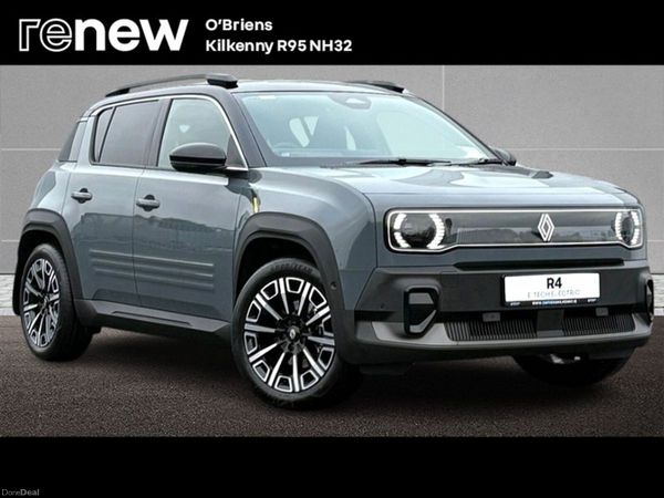 Renault 4 Hatchback, Electric, 2026, Grey