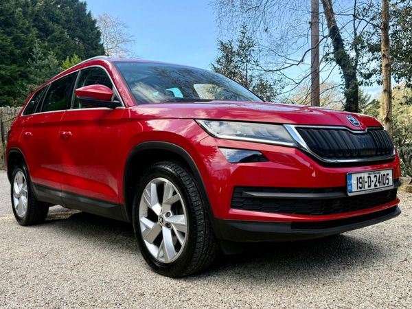 Skoda Kodiaq SUV, Diesel, 2019, Red