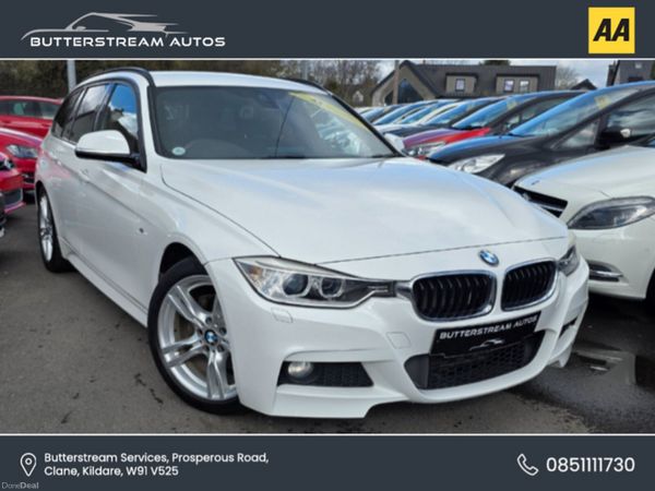 BMW 3-Series Estate, Diesel, 2014, White