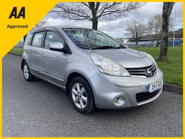 Nissan Note Hatchback, Petrol, 2009, Silver