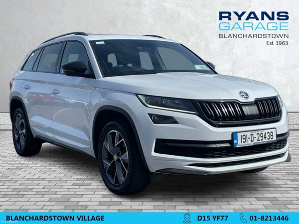 Skoda Kodiaq Estate, Diesel, 2019, White