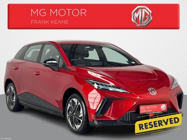 MG 4 Hatchback, Electric, 2023, Red