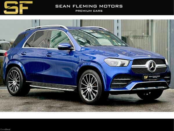 Mercedes-Benz GLE Estate, Diesel Plug-in Hybrid, 2022, Blue