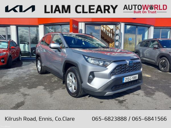 Toyota RAV4 Estate, Petrol Hybrid, 2021, Grey
