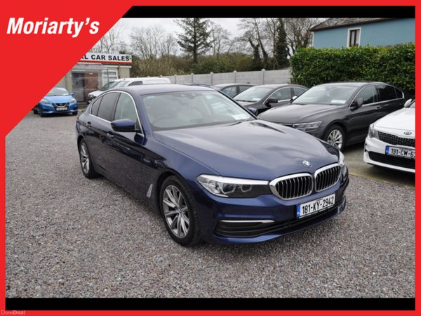 BMW 5-Series Saloon, Diesel, 2018, Blue