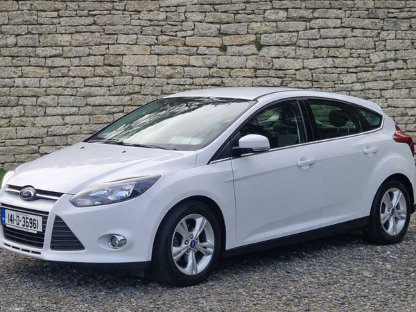 Ford Focus Hatchback, Diesel, 2014, White