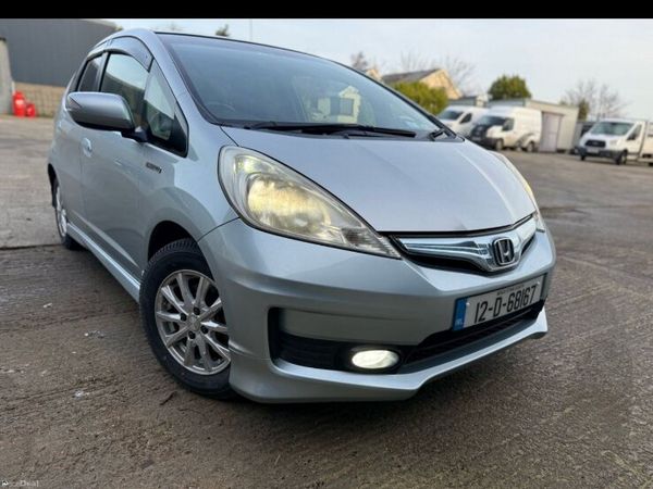 Honda Fit Hatchback, Petrol Hybrid, 2012, Silver