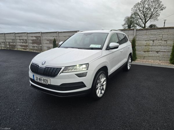 Skoda Karoq Estate/Jeep, Diesel, 2021, White