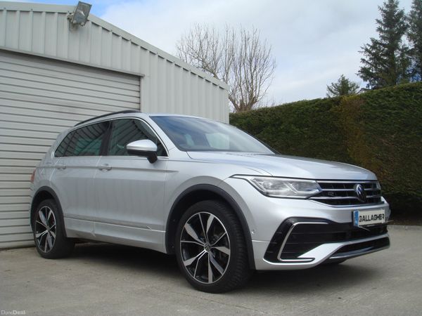 Volkswagen Tiguan SUV, Petrol Hybrid, 2023, Silver
