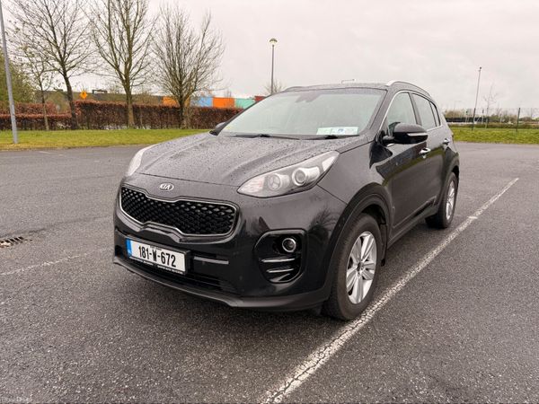 Kia Sportage SUV, Diesel, 2018, Black