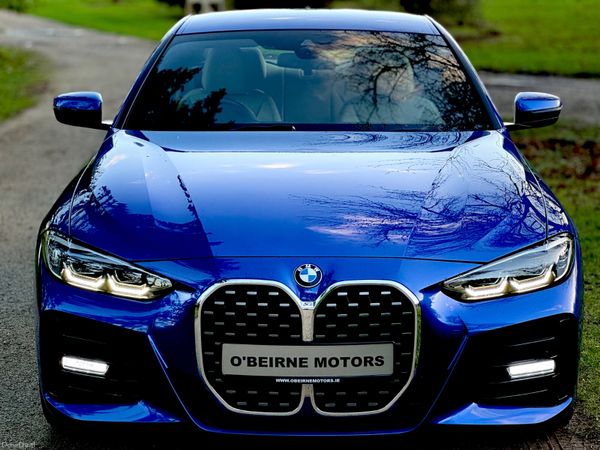 BMW 4-Series Coupe, Diesel, 2021, Blue