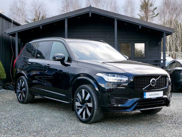 Volvo XC90 SUV, Petrol Plug-in Hybrid, 2024, Black