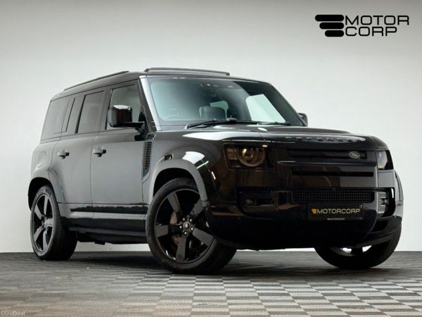Land Rover Defender SUV, Petrol Plug-in Hybrid, 2025, Black