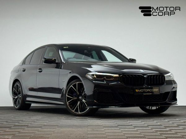 BMW 5-Series Saloon, Petrol Plug-in Hybrid, 2023, Black
