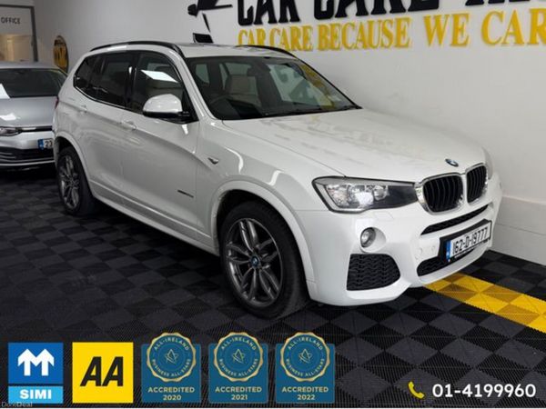 BMW X3 Estate, Diesel, 2016, White