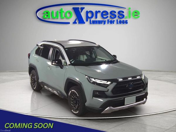 Toyota RAV4 SUV, Petrol Hybrid, 2022, Green